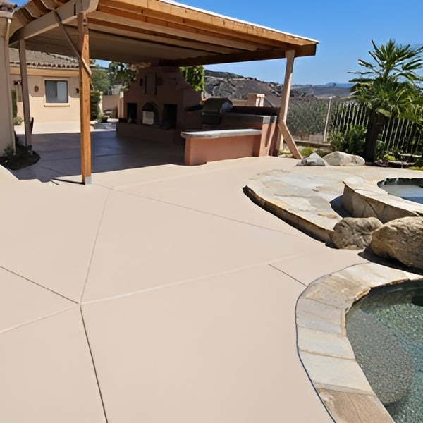 pool deck cleaning