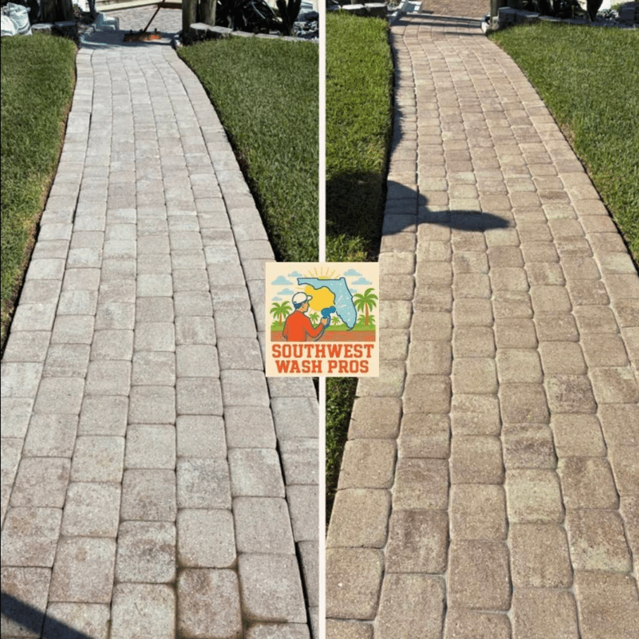 southwest walkway paver sealing